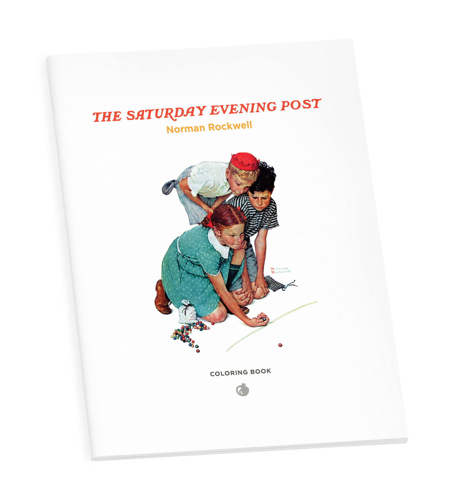 Norman Rockwell Coloring Book