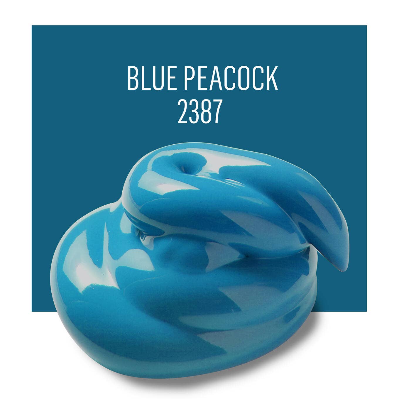 FolkArt Multi-Surface Acrylic Blue Peacock 2oz