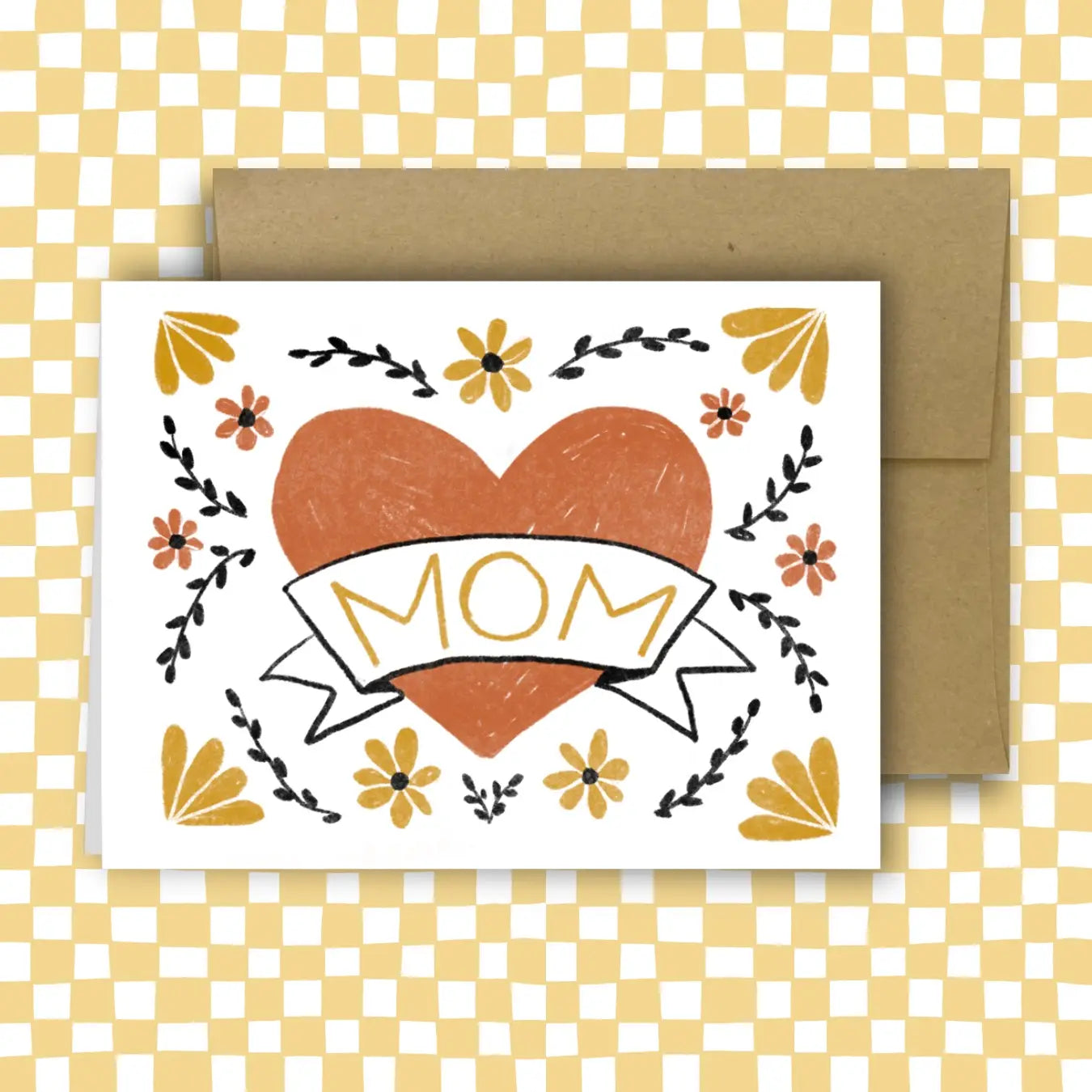MOM ~ CLASSIC HEART Card