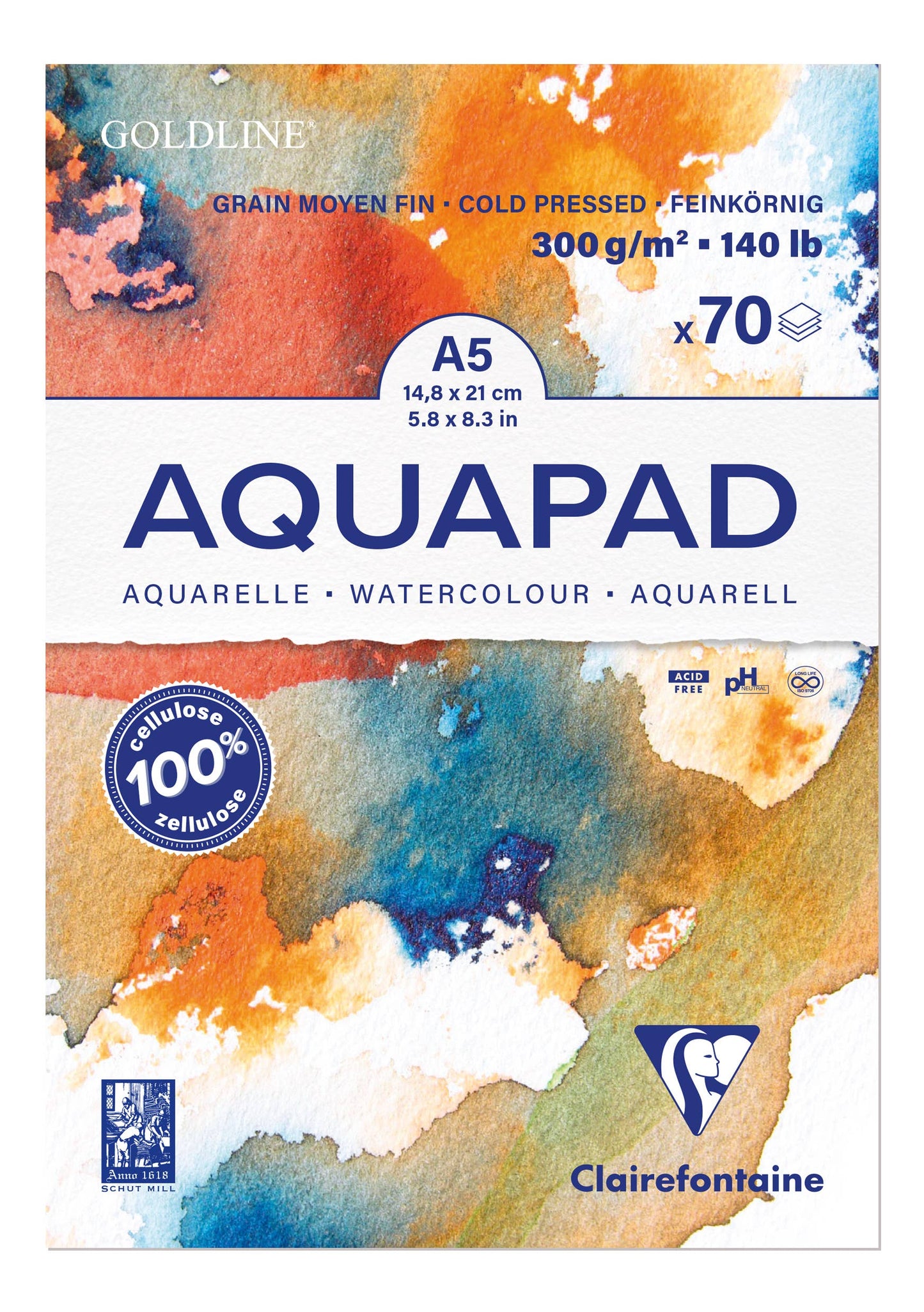 Clairefontaine AquaPad Watercolor Paper