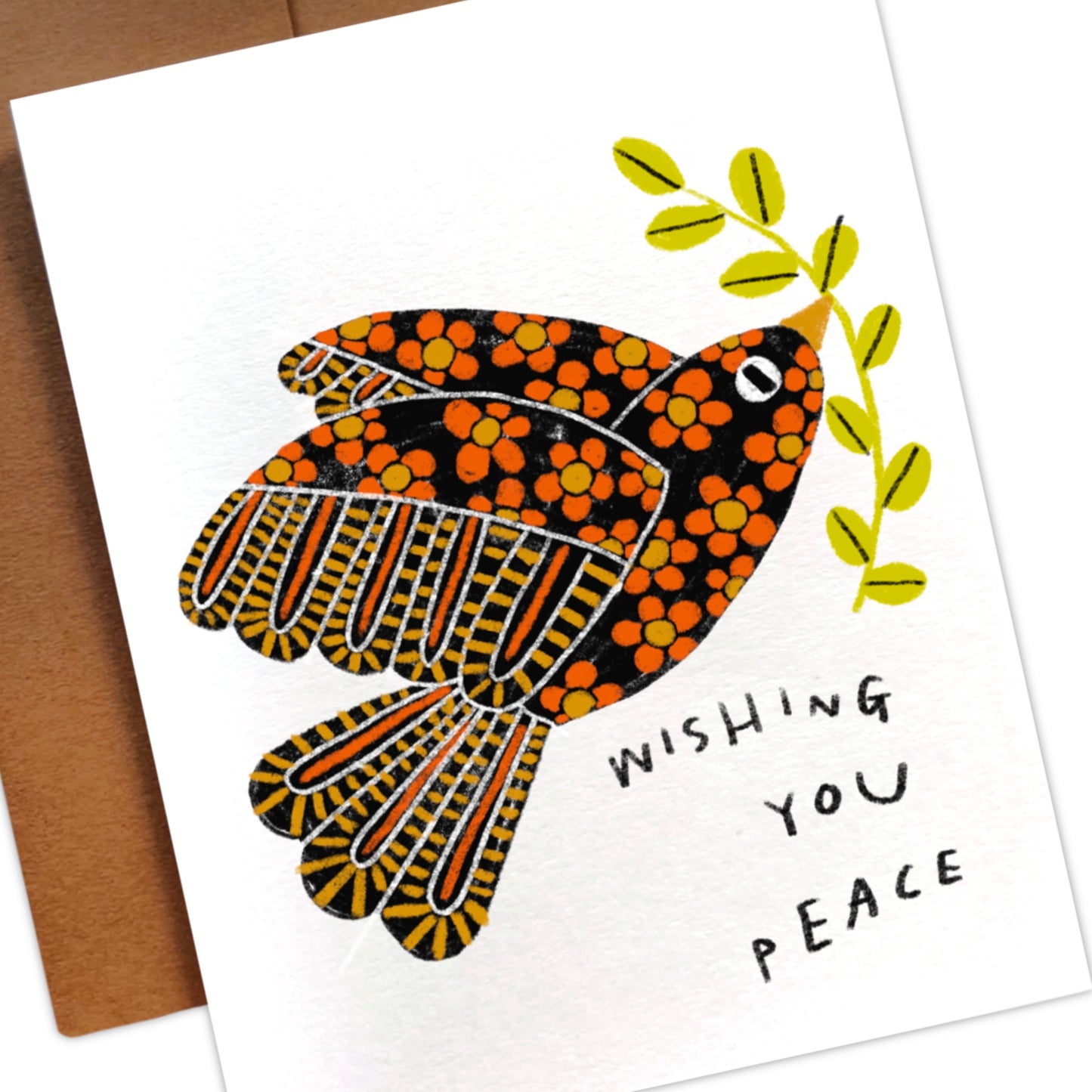 WISHING YOU PEACE Card