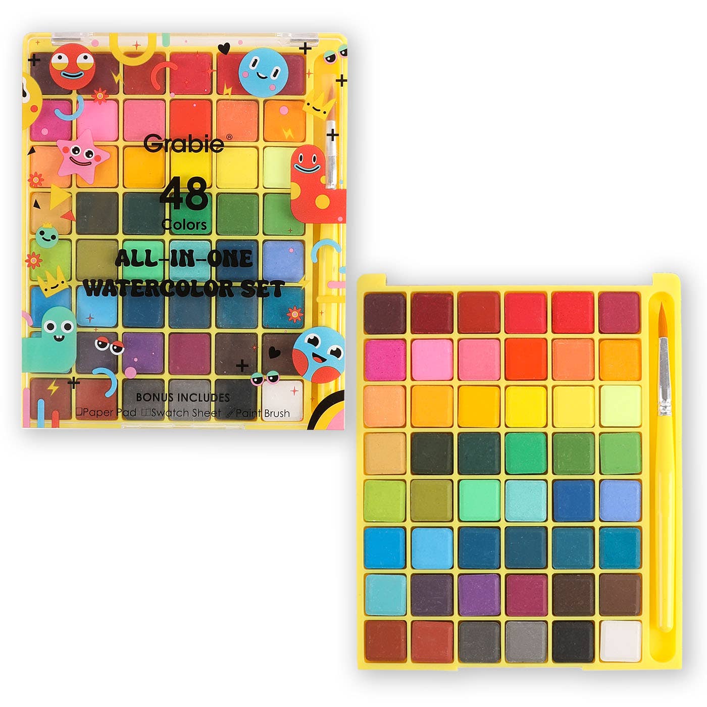 GRABIE Watercolor Set of 48