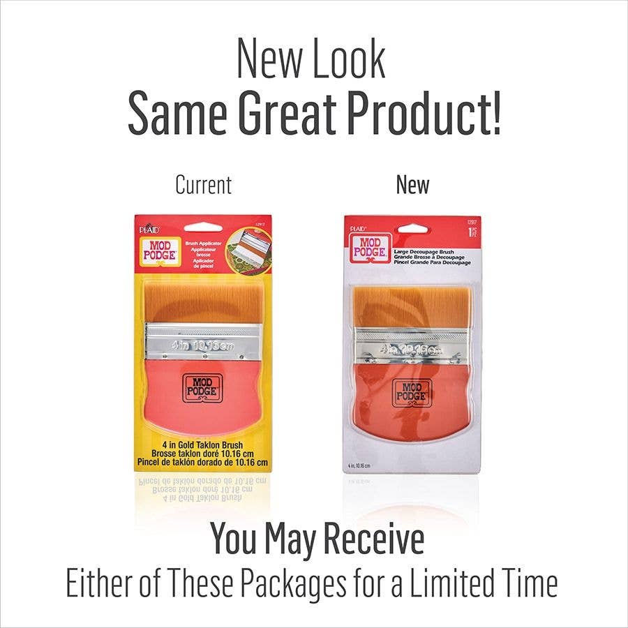 Mod Podge ® Large Decoupage Brush 4”