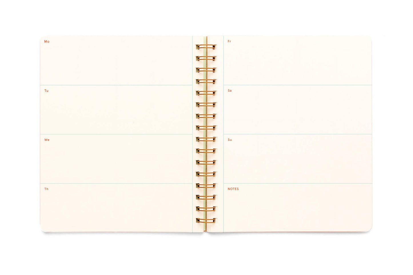 Kraft Undated Planner