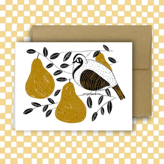 PEAR & PARTRIDGE Card