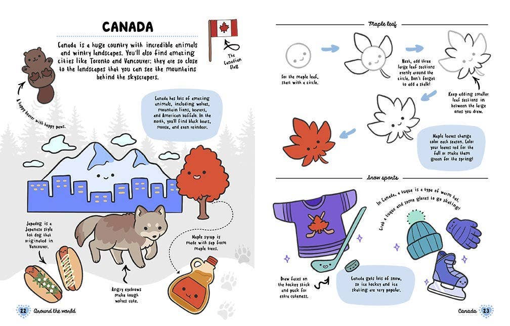 How to Draw Cute Stuff: Around the World by Angela Nguyen