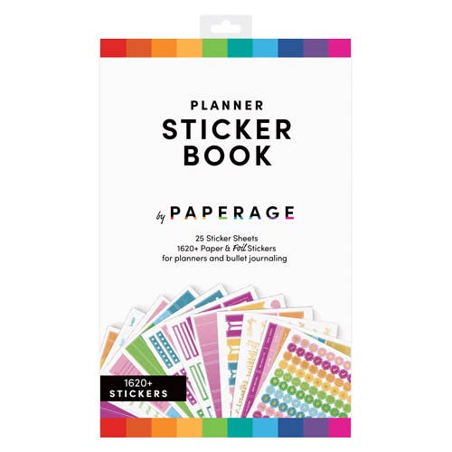Planner & Calendar Sticker Book – 25 Sheets