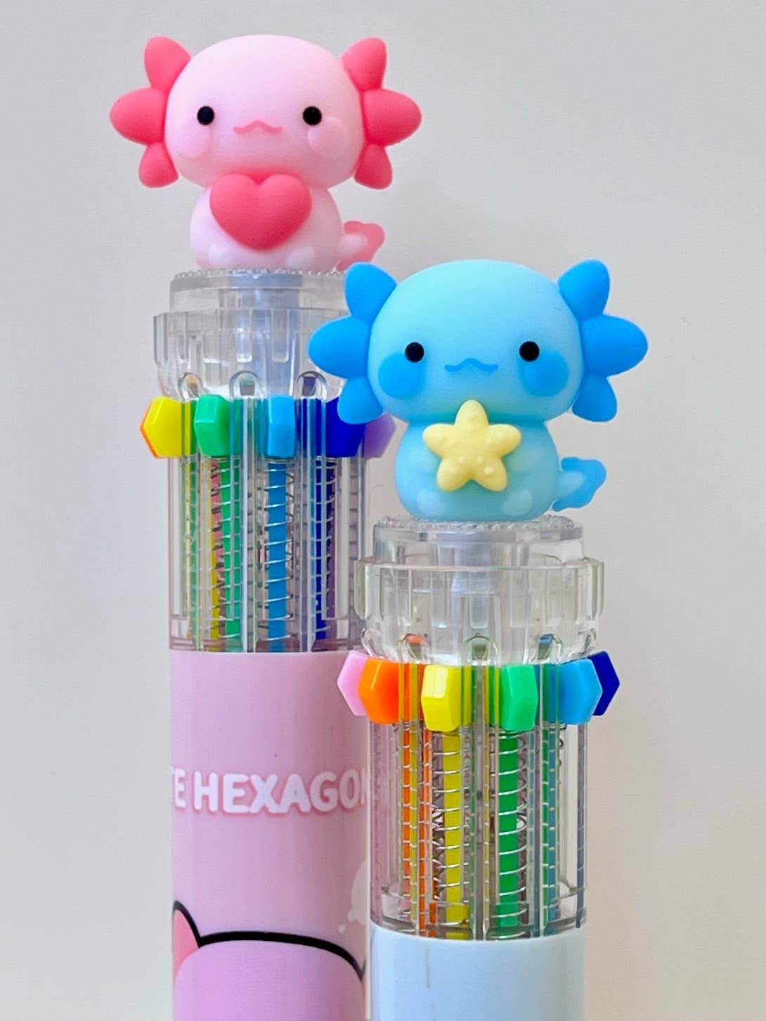 Axolotl 10-Color Retractable Ball Pen