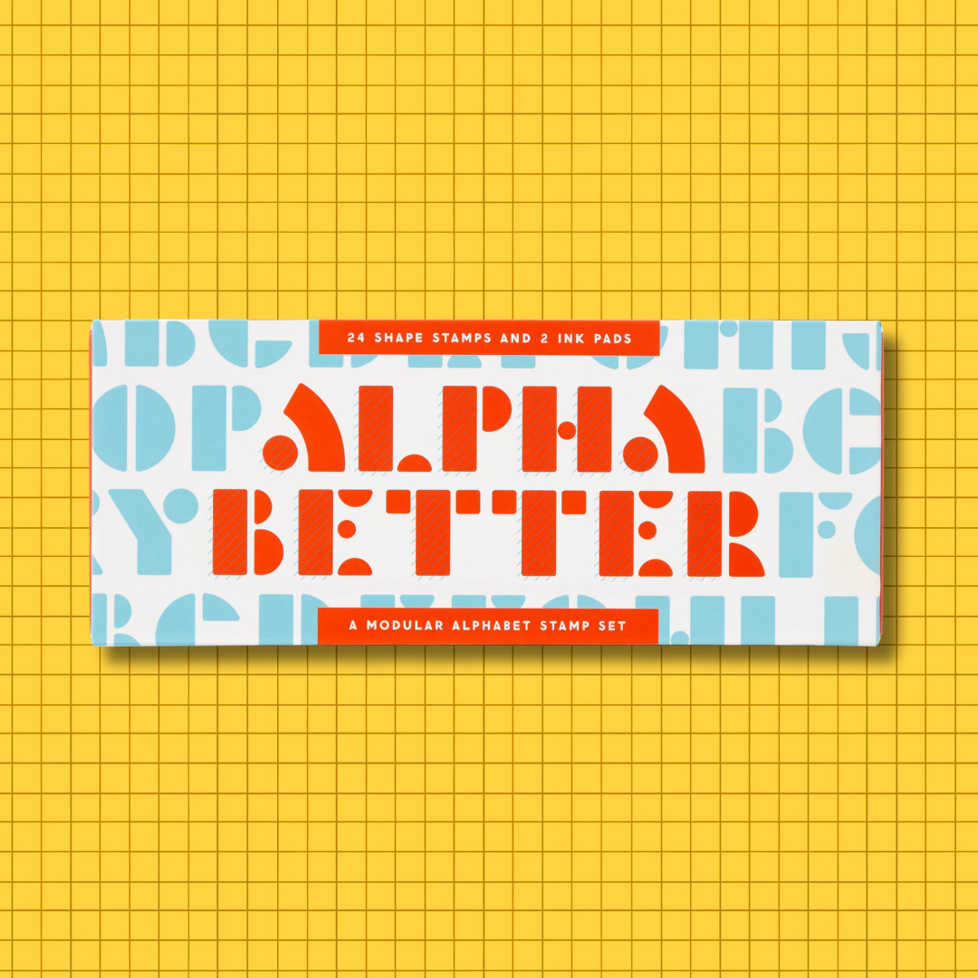 Brass Monkey Alpha Better Stamp Set