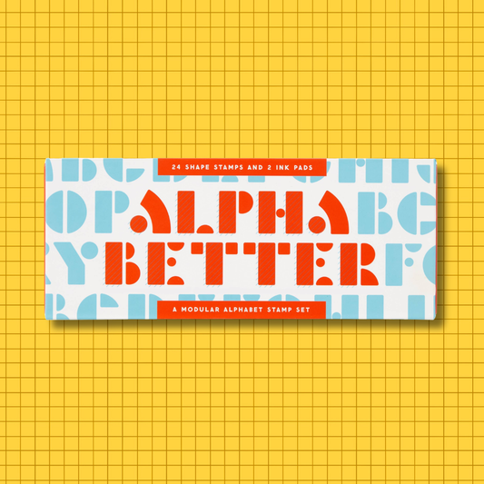 Brass Monkey Alpha Better Stamp Set