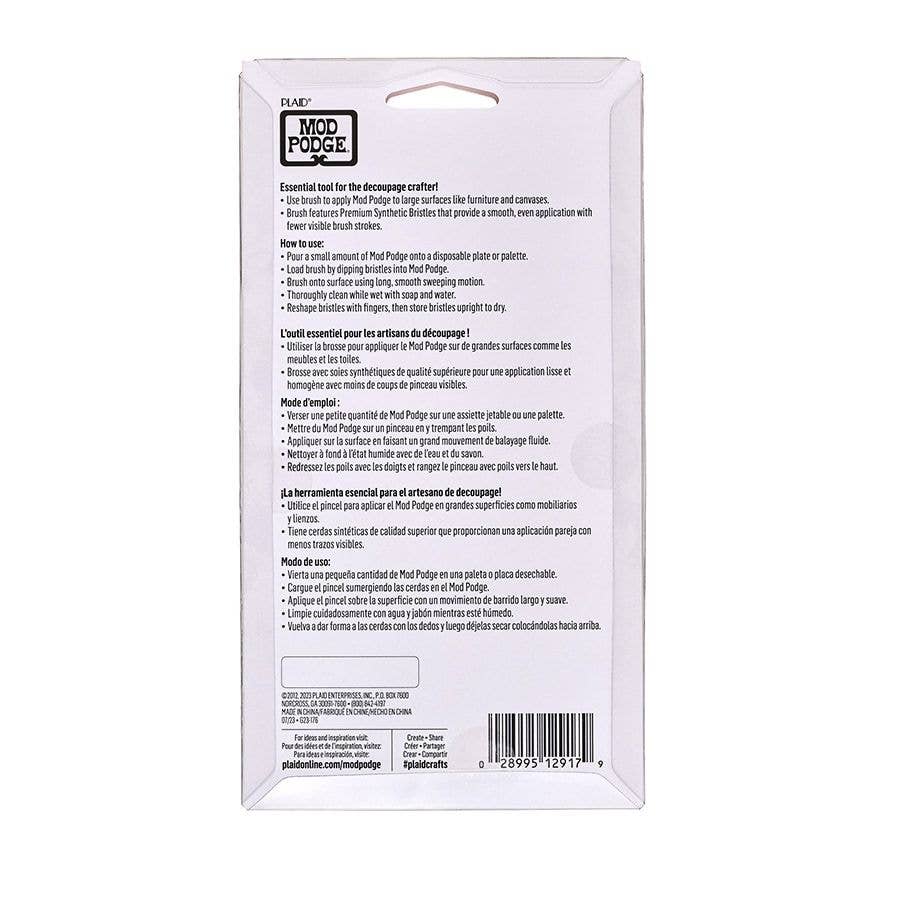 Mod Podge ® Large Decoupage Brush 4”