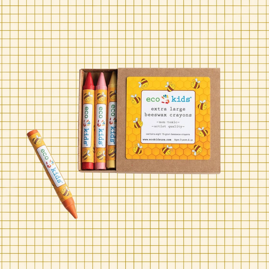 Eco-Kids Extra Large Beeswax Crayons