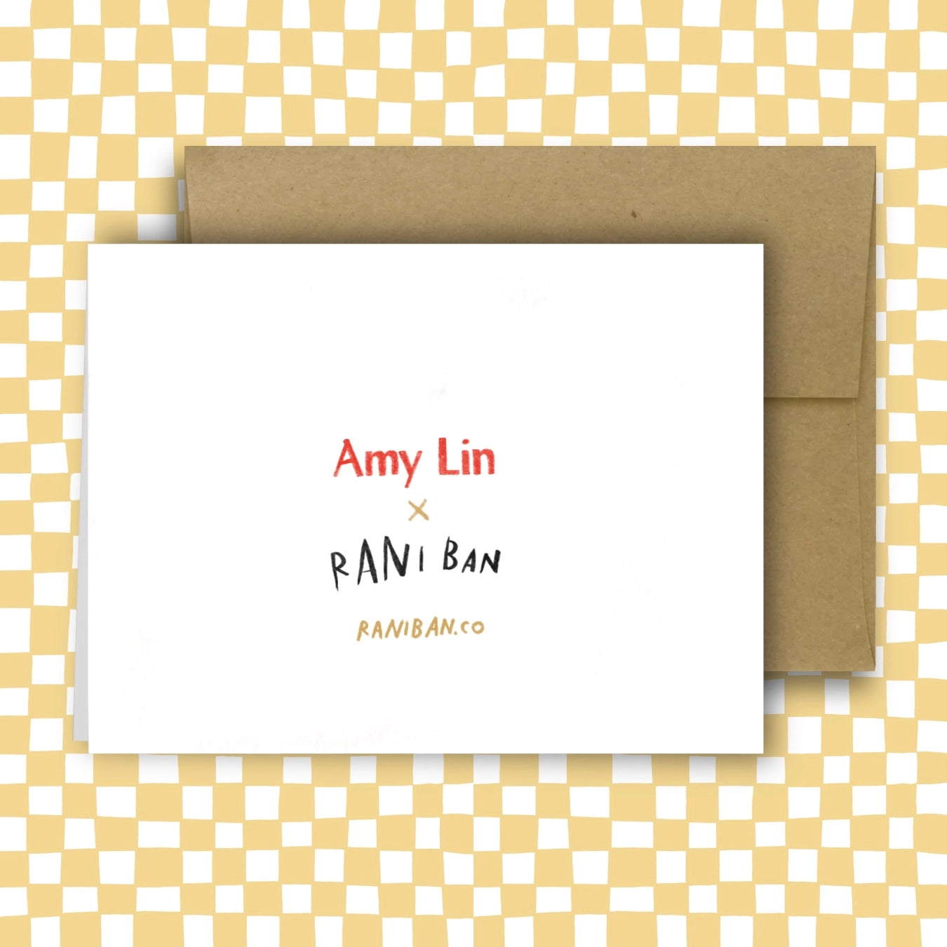 SENDING YOU LOVE AS YOU GRIEVE ALL THAT THERE WAS card ~ Amy Lin X Rani Ban