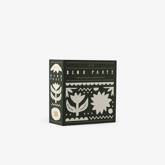 BLOK PARTI Block Printing Kit - Tulip Print Stationery Set