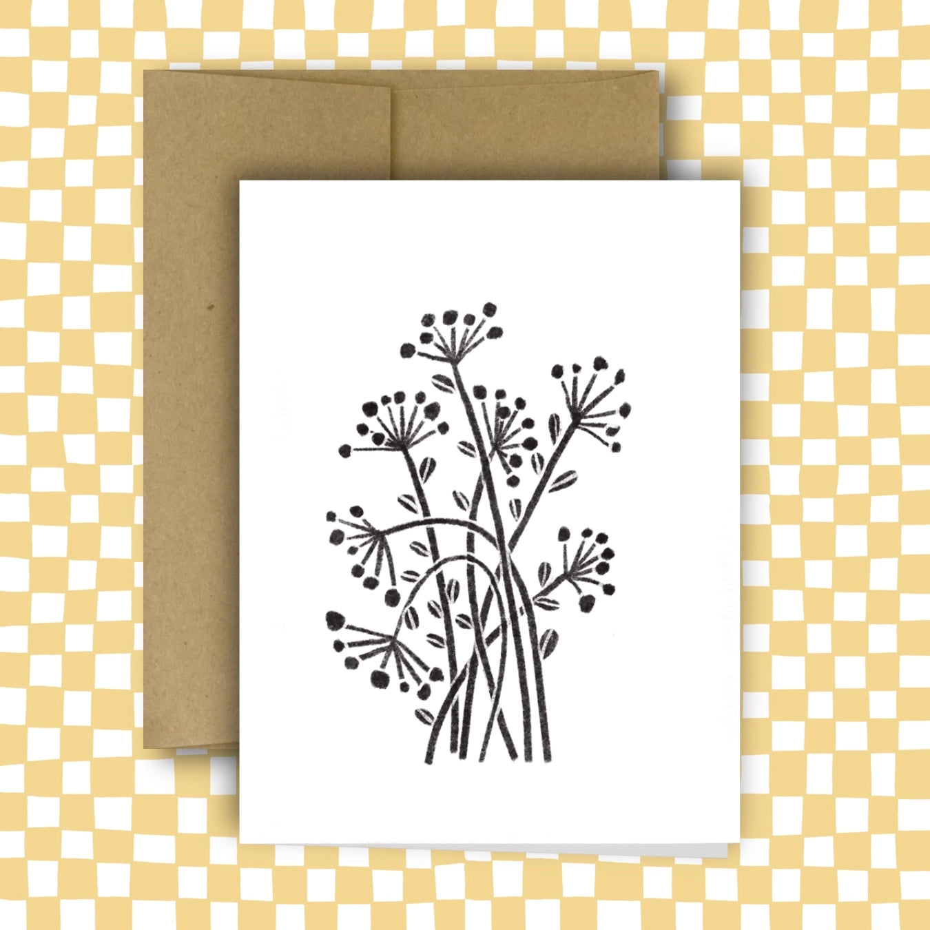 FLOWER CARD #1
