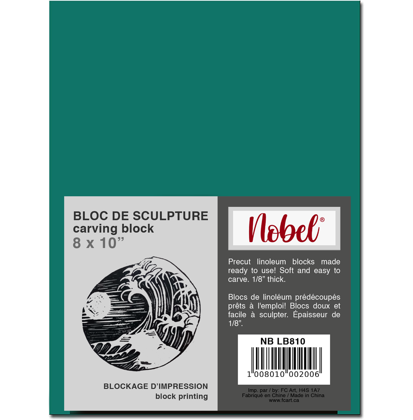 Linoleum Carving Block 1/8" thick