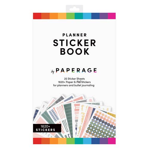 Planner & Calendar Sticker Book – 25 Sheets
