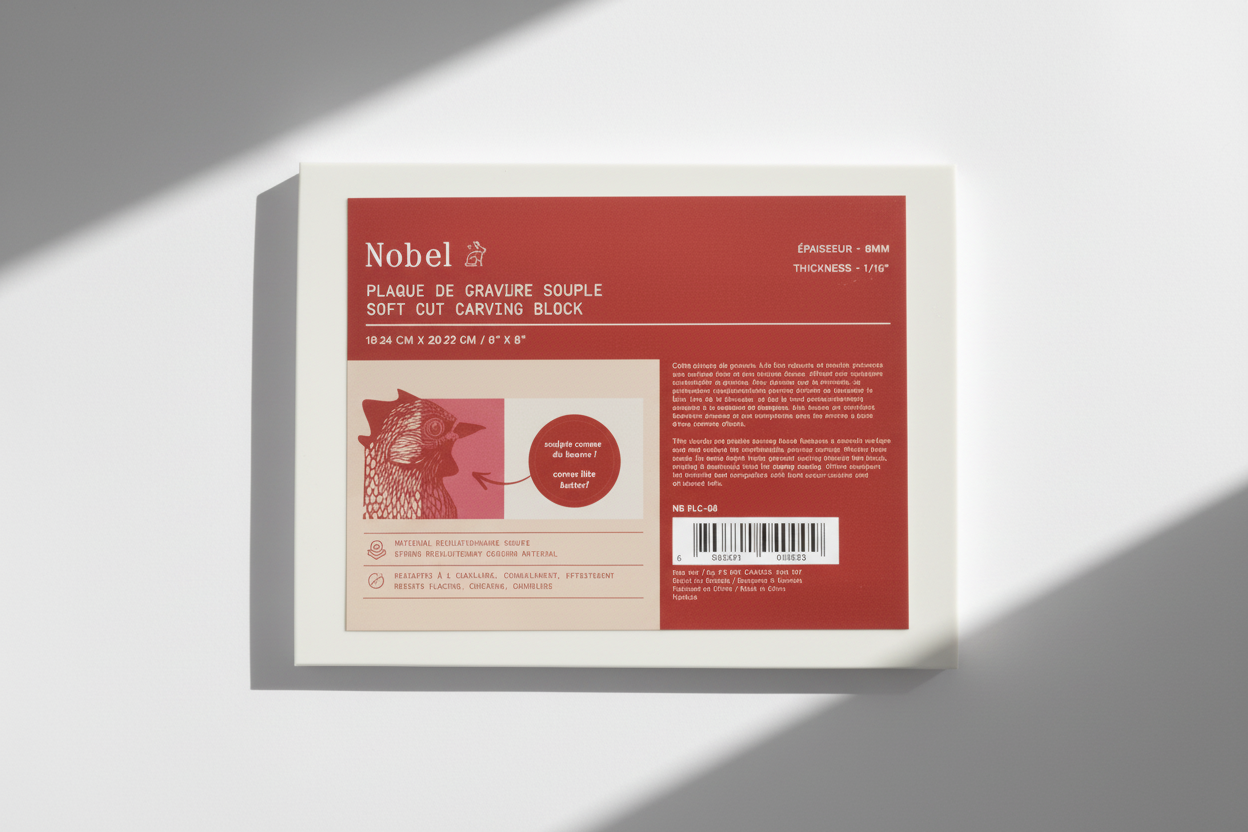 Soft Rubber Linoleum Block