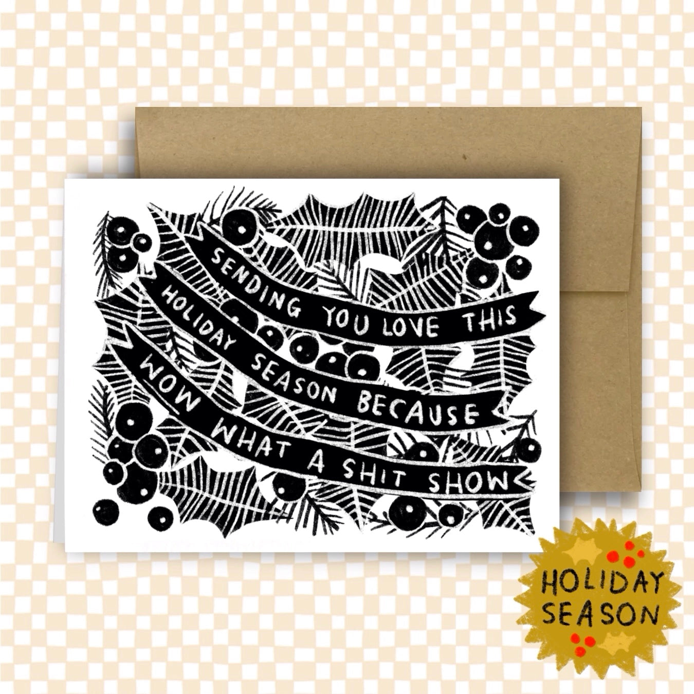 HOLIDAY SHIT SHOW Card