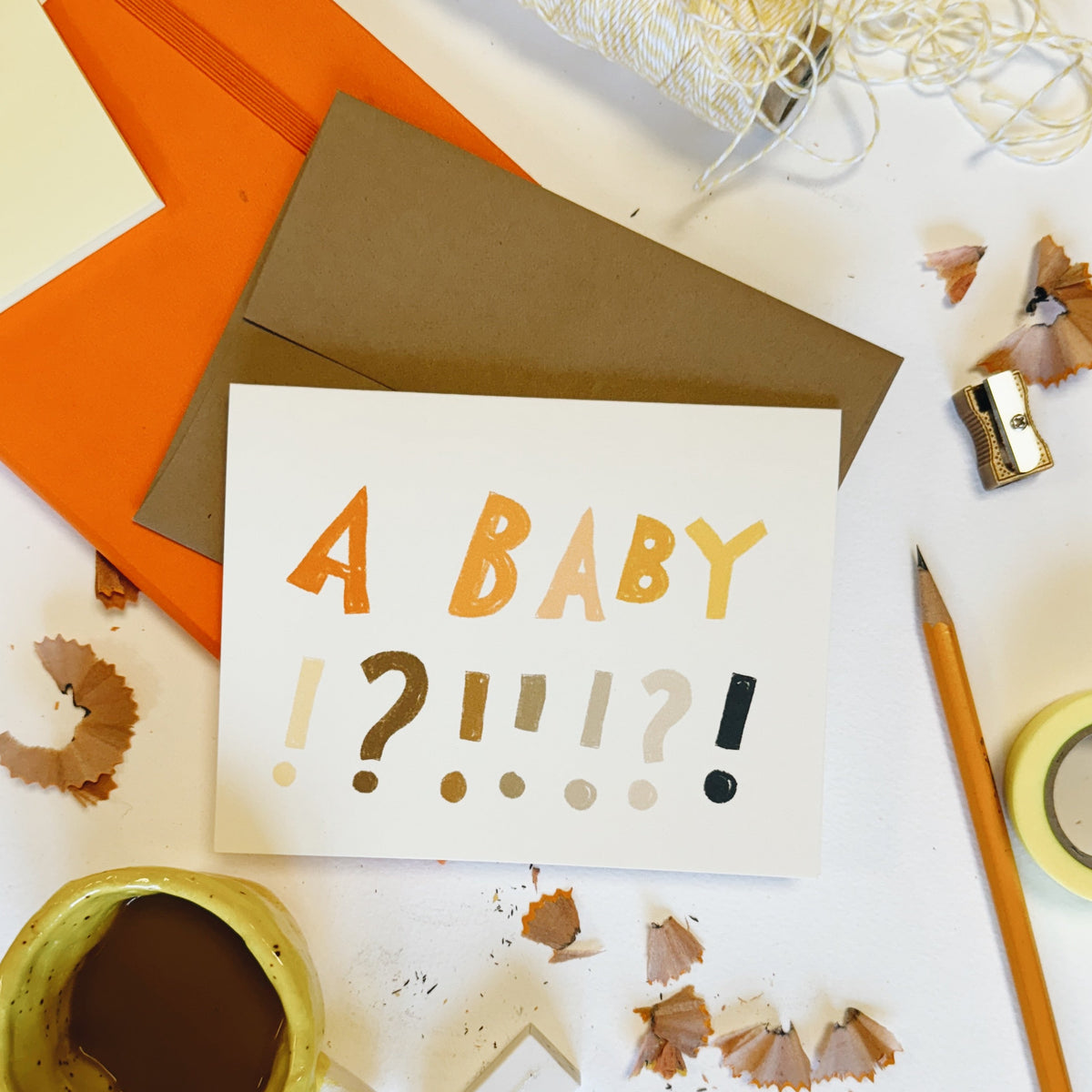 A BABY!?!!!?! Card