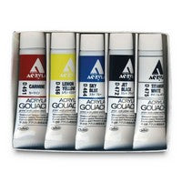 Holbein Acryla Gouache Sample Set of 5