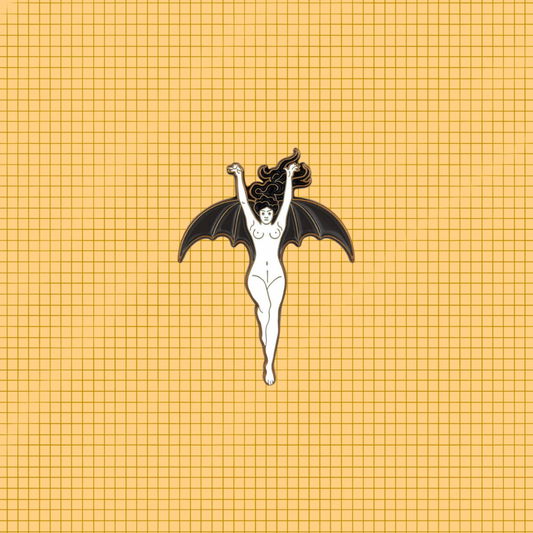 La Femme Chauve-Souris • Enamel Pin