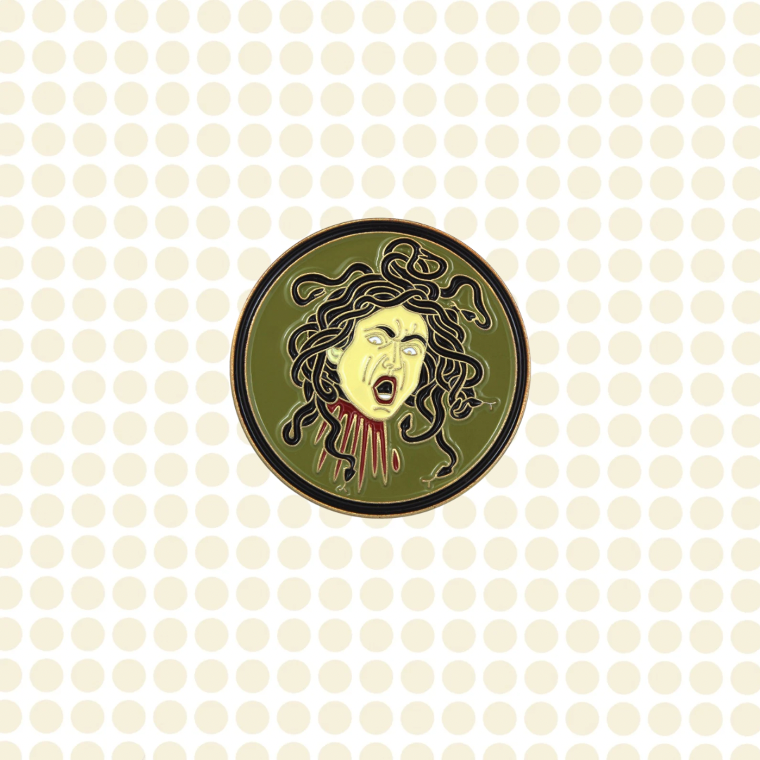 Medusa (Caravaggio) • Enamel Pin