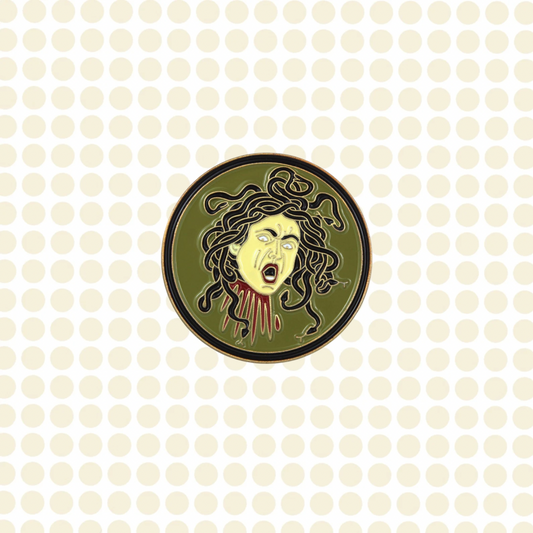 Medusa (Caravaggio) • Enamel Pin