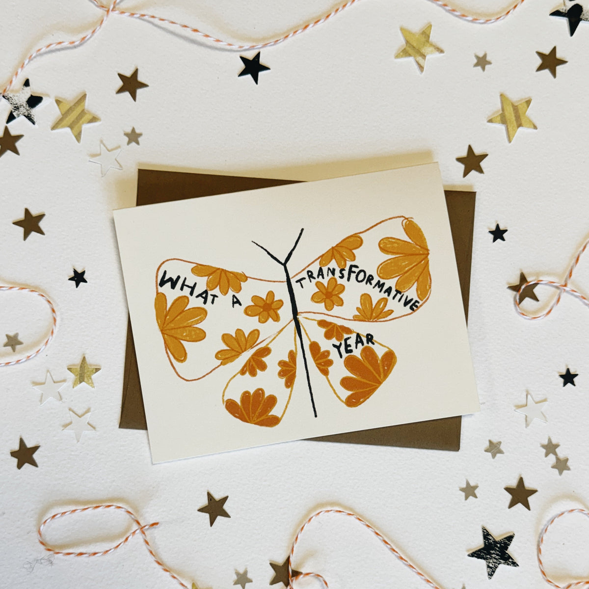 WHAT A TRANSFORMATIVE YEAR Card