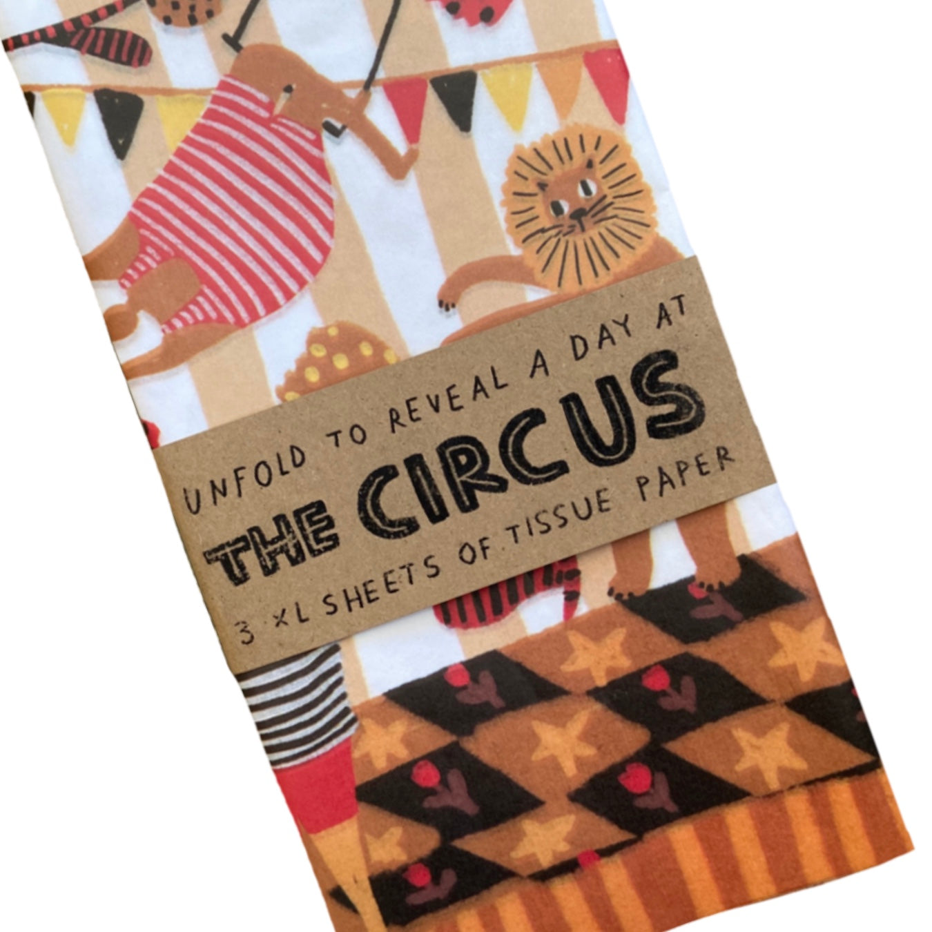 A DAY AT THE CIRCUS Tissue Paper 3-Pack