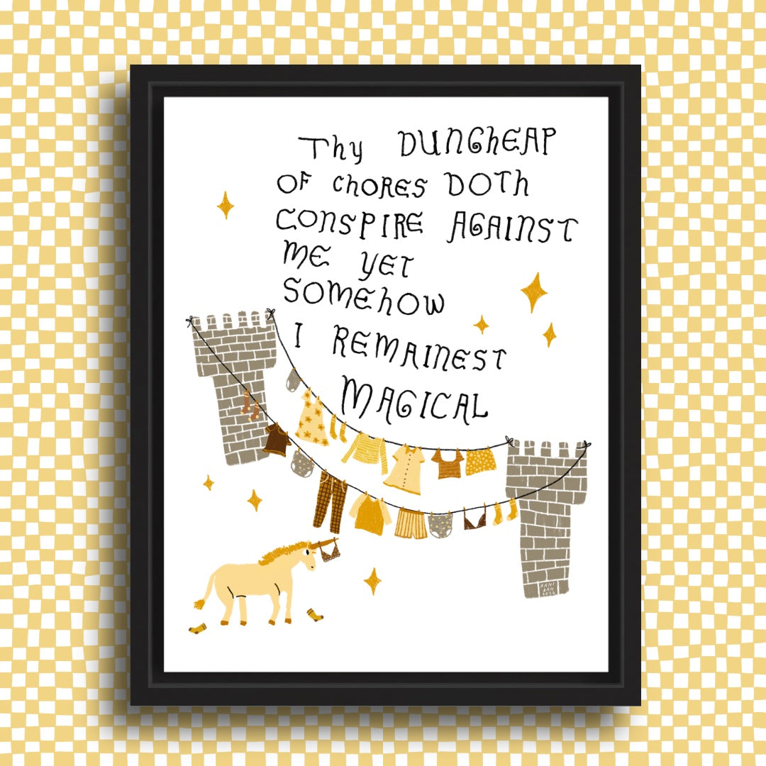DOTH CONSPIRE Art Print