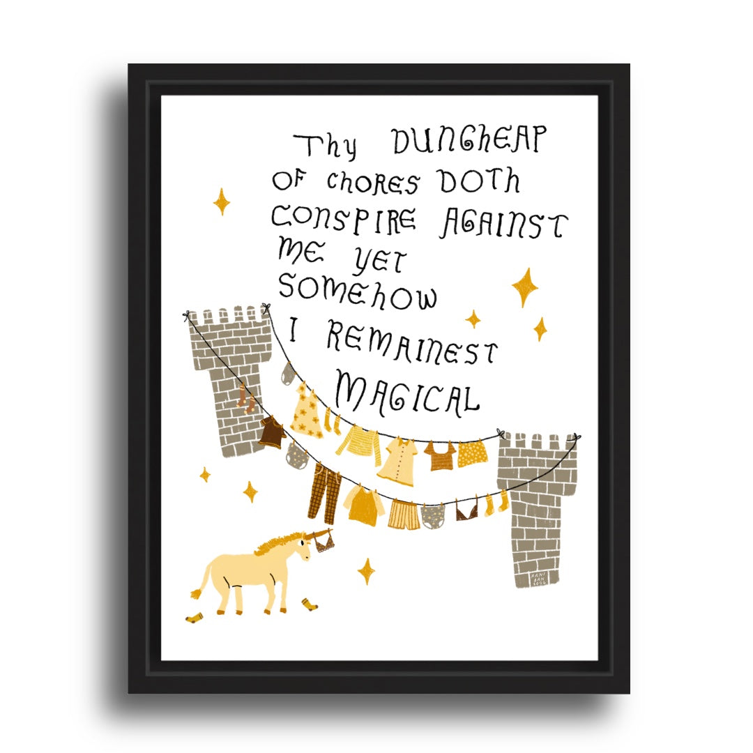 DOTH CONSPIRE Art Print