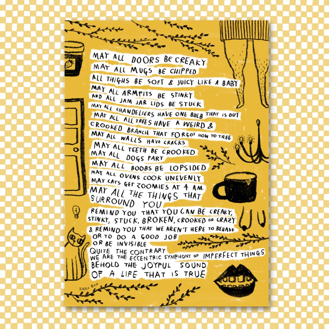 BROKEN THINGS Art Print