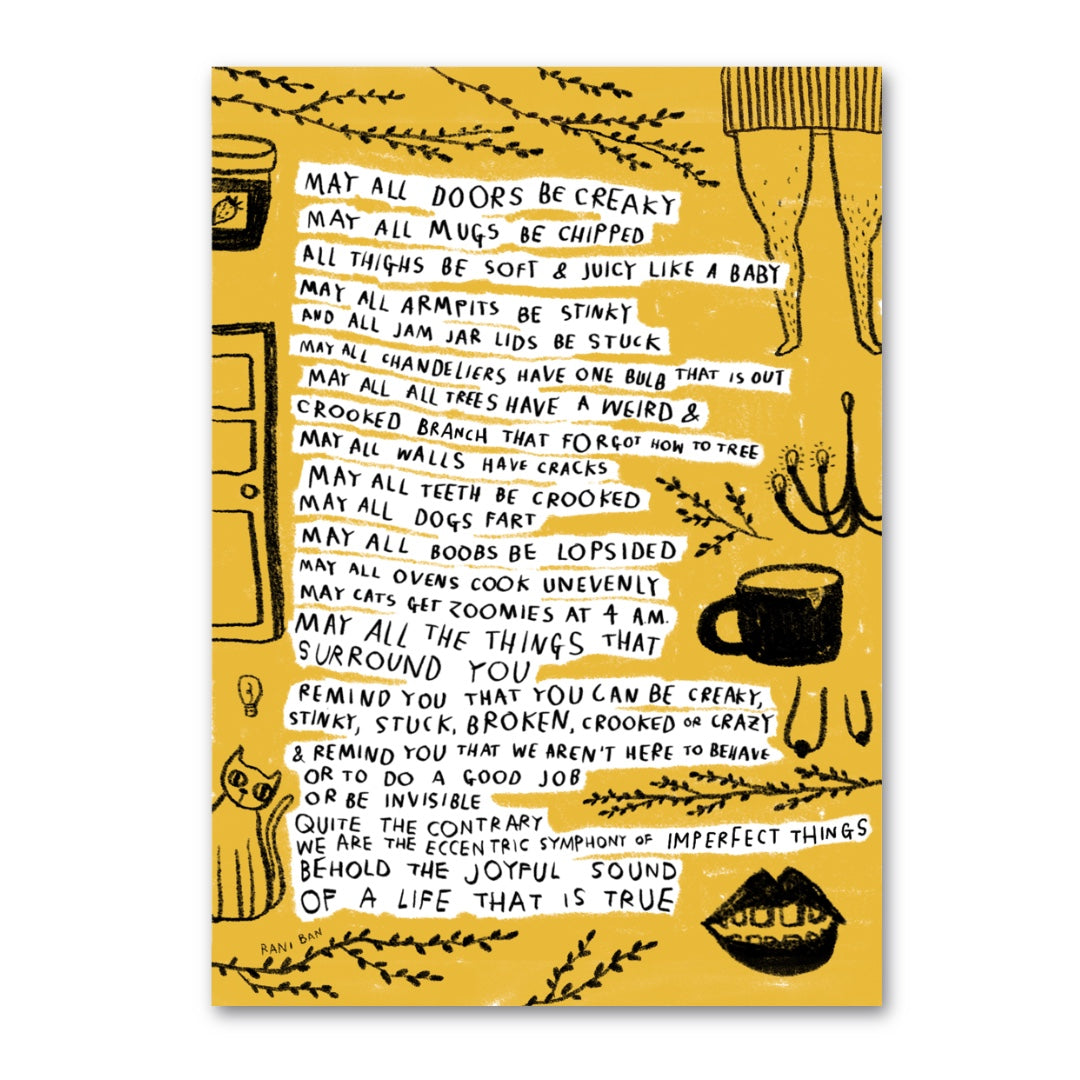 BROKEN THINGS Art Print