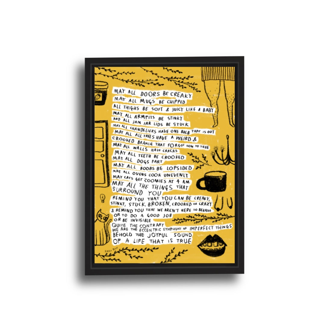 BROKEN THINGS Art Print