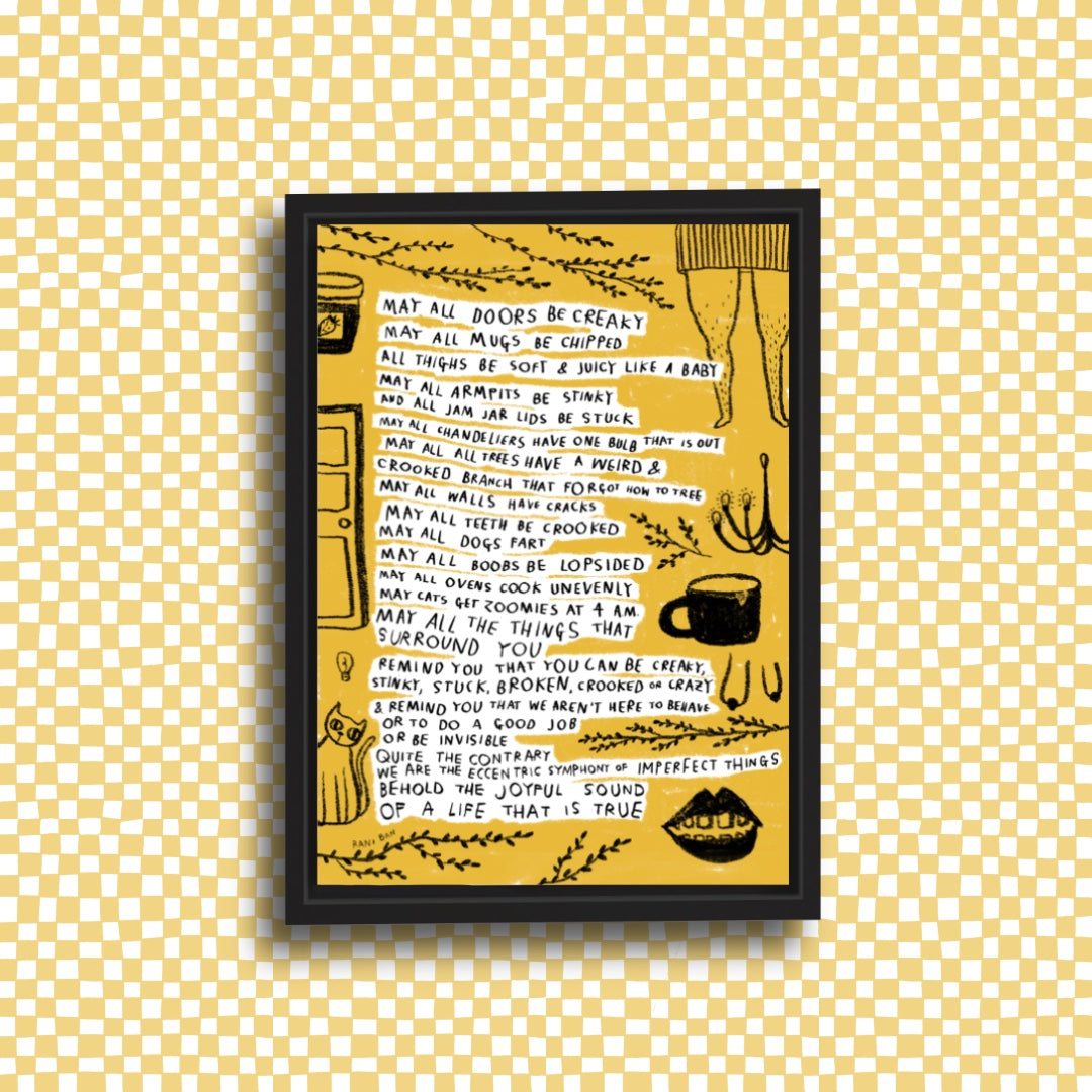 BROKEN THINGS Art Print