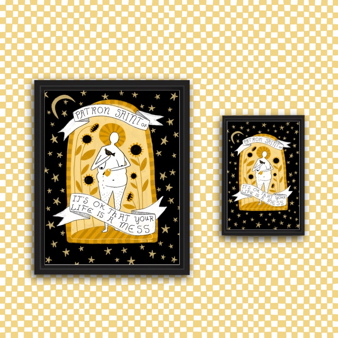 PATRON SAINT Art Print