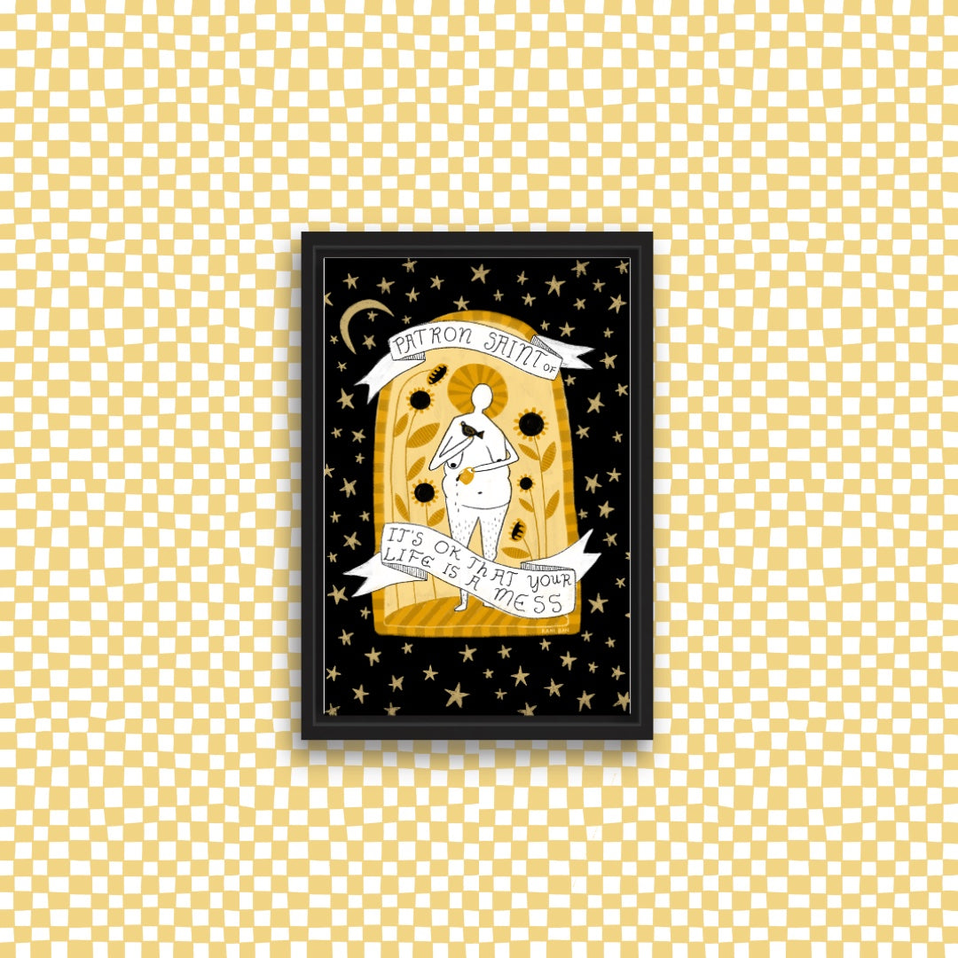 PATRON SAINT Art Print