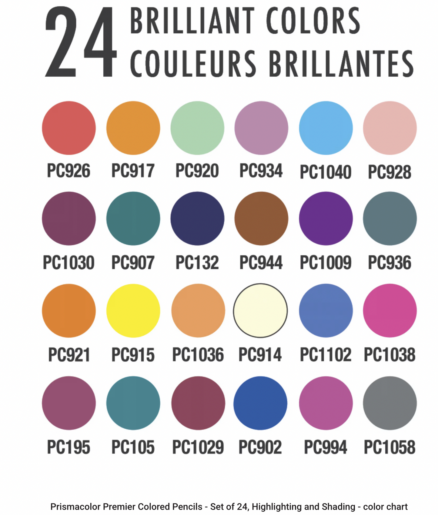 Prismacolor Premier Colored Pencil Set of 24