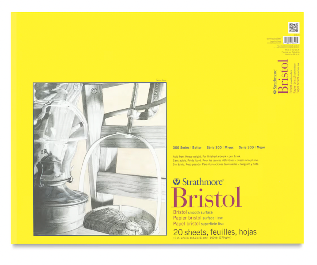 Strathmore Smooth Bristol Paper Pad