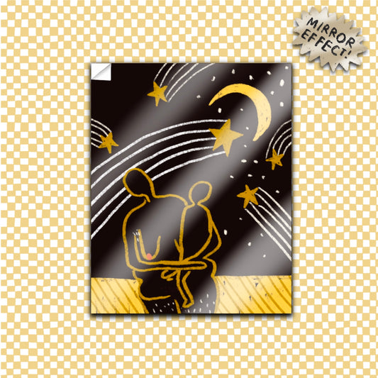STARGAZING Sticker