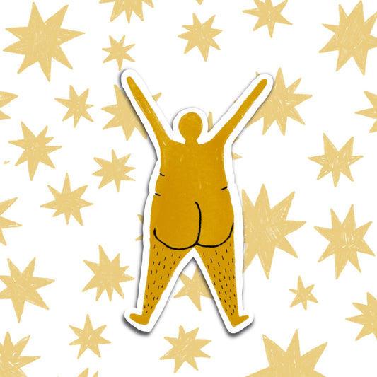 CELEBRATORY NUDE Sticker