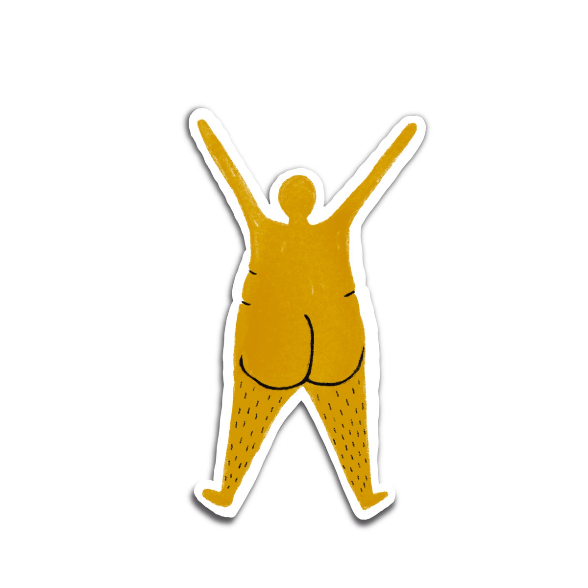 CELEBRATORY NUDE Sticker