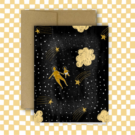 TOGETHER AMONGST THE STARS Card