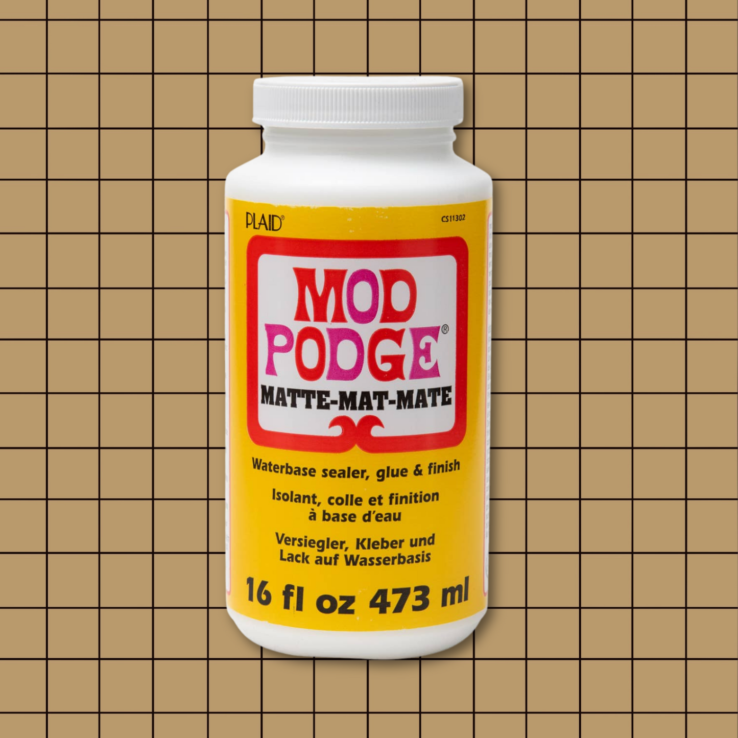 Matte 16oz Mod Podge