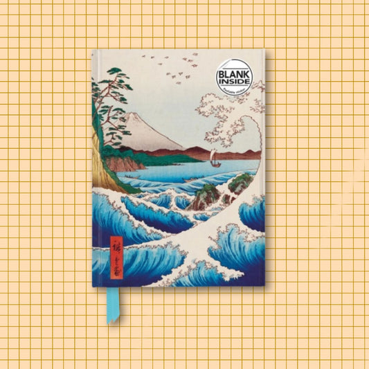 Utagawa Hiroshige: Sea At Satta Blank Journal