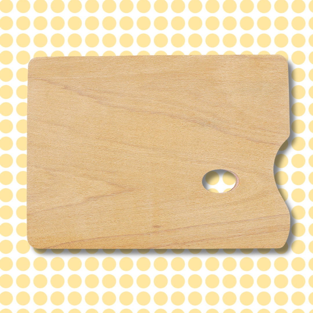 RECTANGULAR WOODEN PALETTE