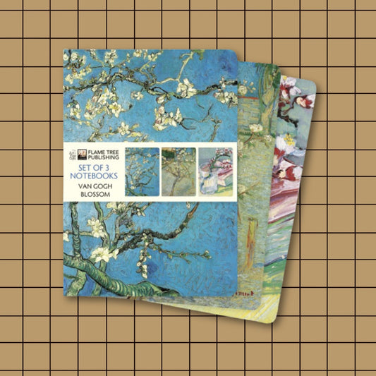 Vincent Van Gogh: Blooms Set of 3 Standard Notebooks