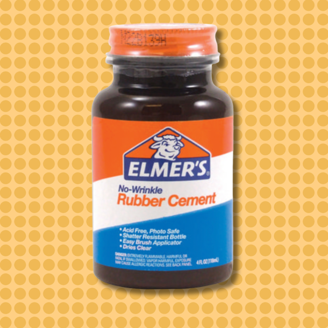 ELMER'S NO-WRINKLE RUBBER CEMENT
