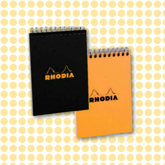 Rhodia Spiral Notepad  A6 (4x6)